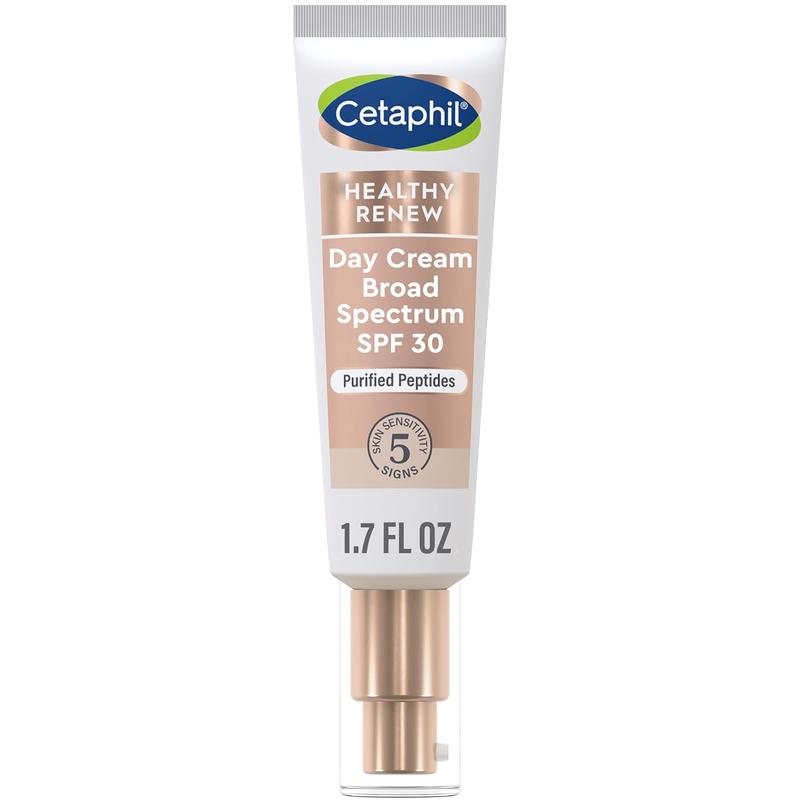 Cetaphil Healthy Renew Moisturizing Day Cream 1.7 Oz, Daily Moisturizer with SPF 30, Skin Tightening anti Wrinkle Cream for Face with Peptides, Fragrance Free, Retinol Alternative for Sensitive Skin No brand