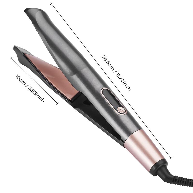 2 in 1 Hair Straightener & Curler, Professional Hair Straightening Iron, Hair Styling Tool for Home & Travel, Hairdressing Tool for Women & Girls