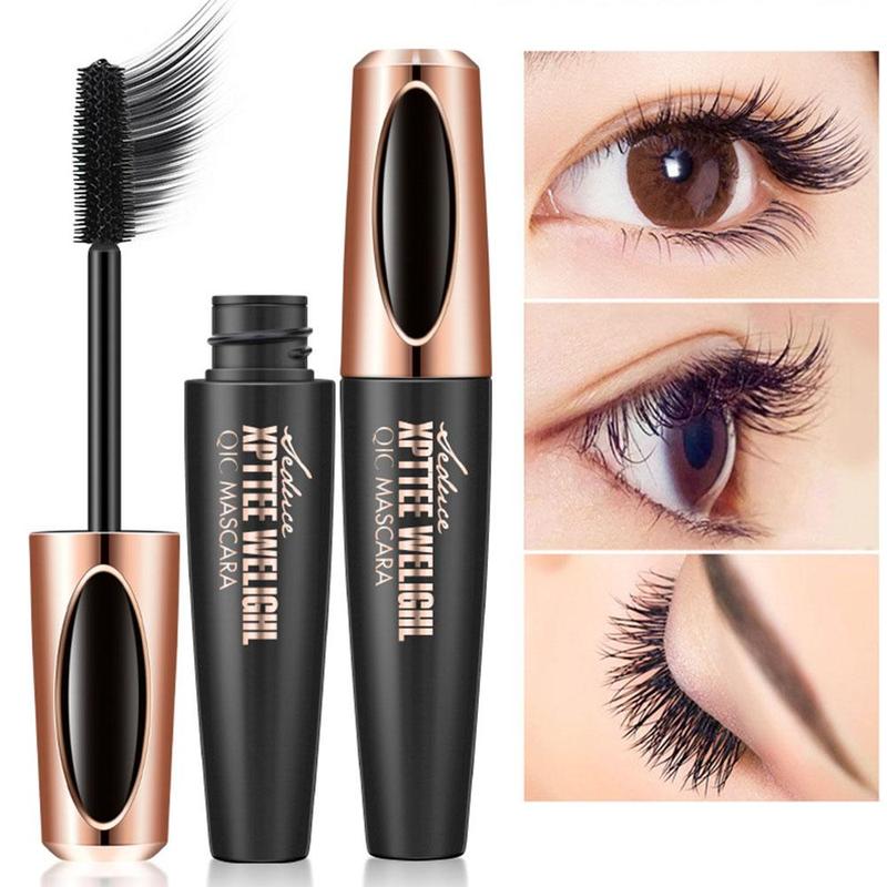 Long Lasting Waterproof Lengthening Mascara, 1 Count Thick and Long Eyelashes Mascara Stick, Eye Enhancement Products for Women