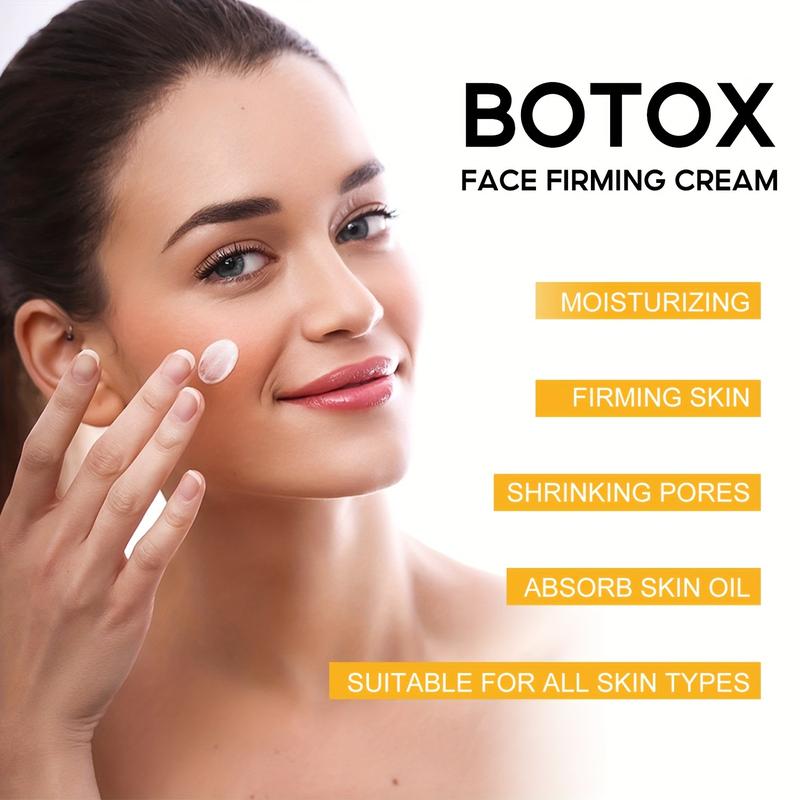 2 bottles of botulinum toxin facial tightening cream, containing collagen and vitamin C acid Skincare Lotion Skin Repair