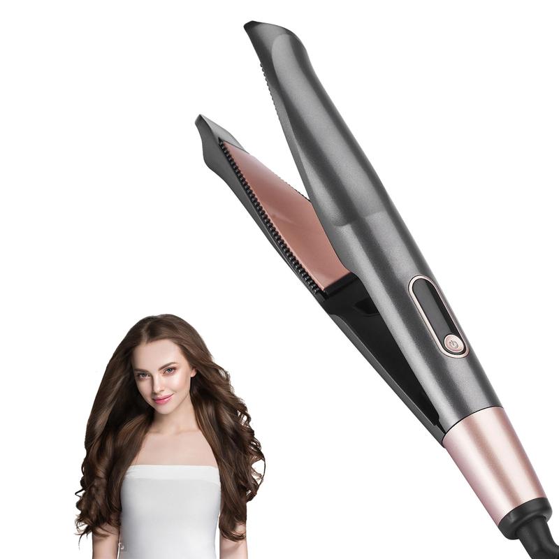 2 in 1 Hair Straightener & Curler, Professional Hair Straightening Iron, Hair Styling Tool for Home & Travel, Hairdressing Tool for Women & Girls