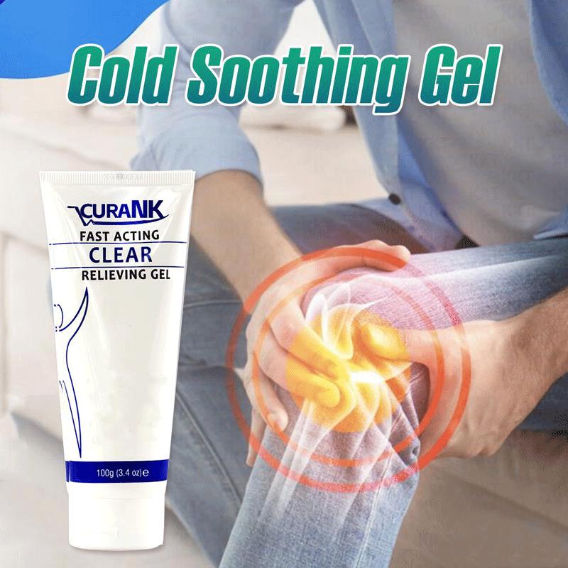 Soothing Cooling Gel 100g, Relieving Body Gel, Cooling with Menthol and Frankincense, Helps Relieve Muscle Tension, Relax your waist, legs, knees, shoulders and neck to relieve fatigue, Sports Soothing Cooling Gel Body Care Lotions