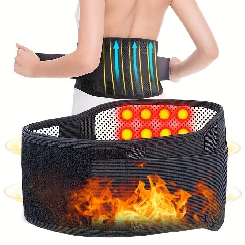 Adjustable Self Heating Massage Belt, Waist & Hip Heat Massage Function Belt, Body Care Tool, Ideal Gift for Winter, Body Care Product for Women and Men, Christmas Gift