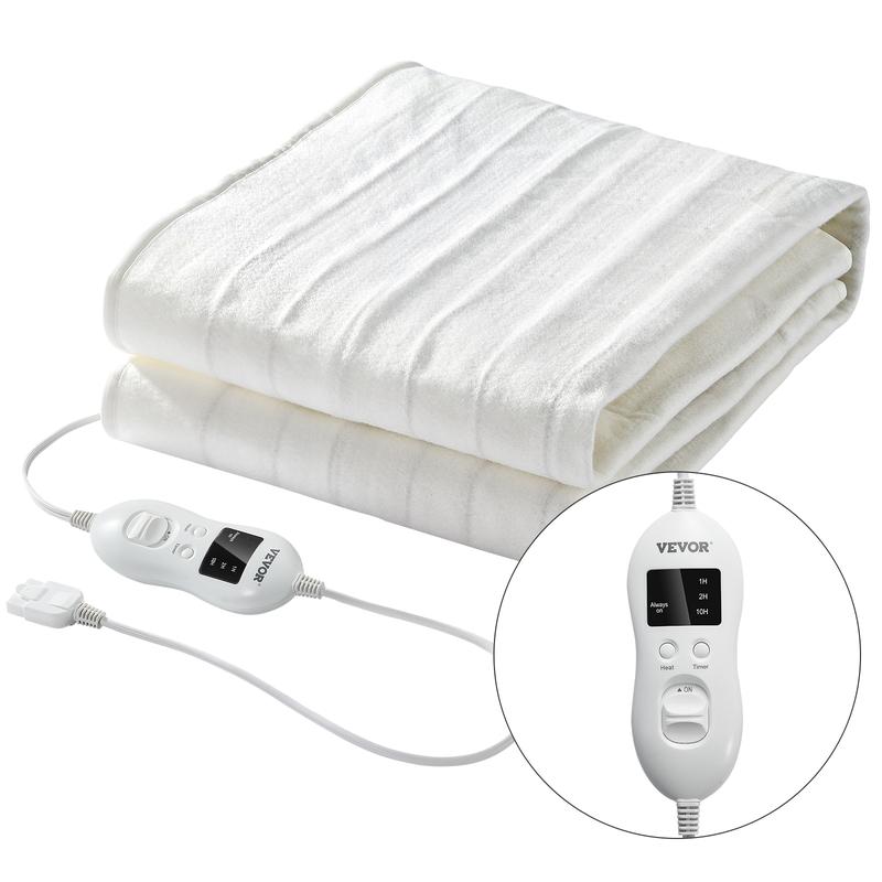 VEVOR Massage Table Warmer Heating Pad, Professional SPA Massage Bed Warmer, High-Quality Polyester Heating Pad with 3-Level Timer, 8 Heat Settings, Overheat Protection for Massage Bed Spa, 70