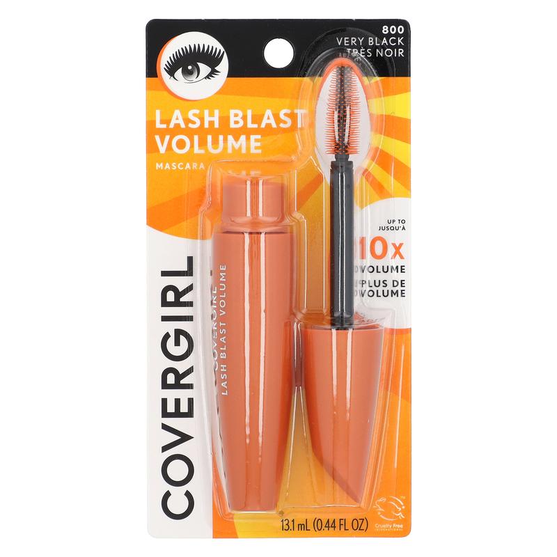 Covergirl Lash Blast, Volume Mascara, 800 Very Black, 0.44 fl oz (13.1 ml)