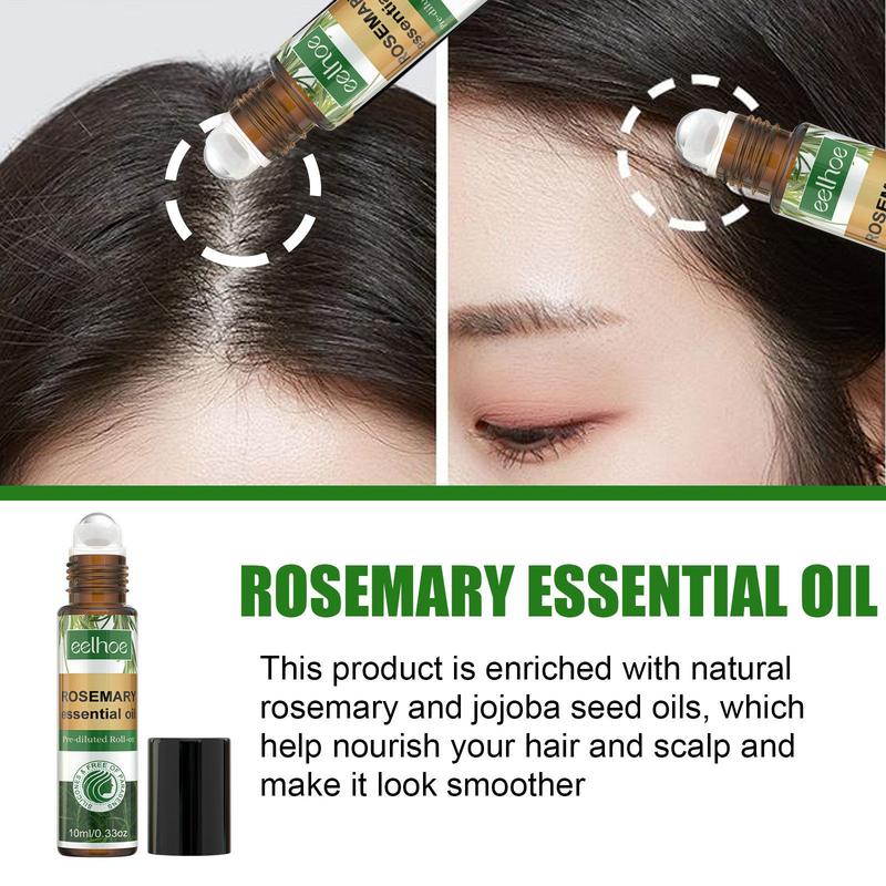 Rosemary Hair Care Set, 1 Box Hair Care Ball & Spray & Essential Oil, Moisturizing & Nourishing Hair Care Product for Women & Men