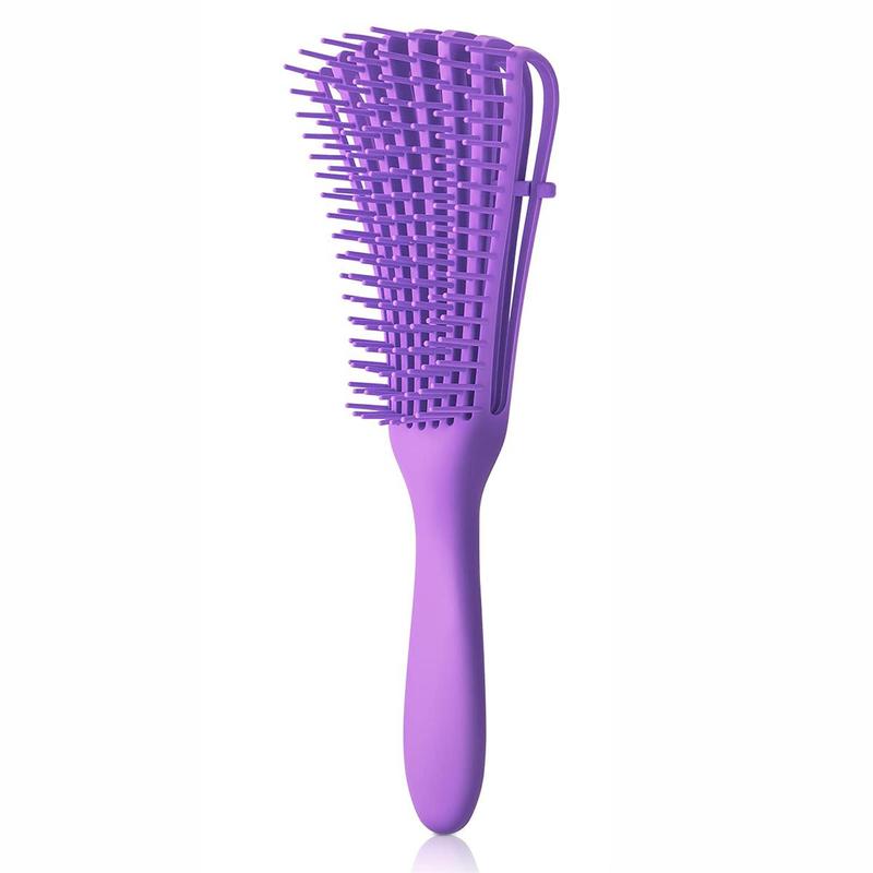 Detangling Brush, Hair Detangling Brush, Curved & Hollow Design Massage Comb, Scalp Massage Tools for Kids & Adults, Christmas Gift