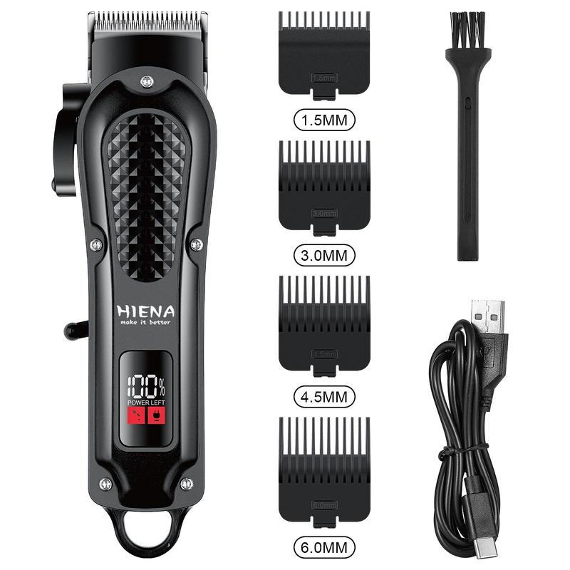 Electric Hair Clipper & Razor Set with Accessories, 1 Set Hair Trimmer Shaving Kit, Professional Hair Clipper Set for Men, Hair Styling Tools, Barber Equipment, Christmas Gift, Stocking Fillers