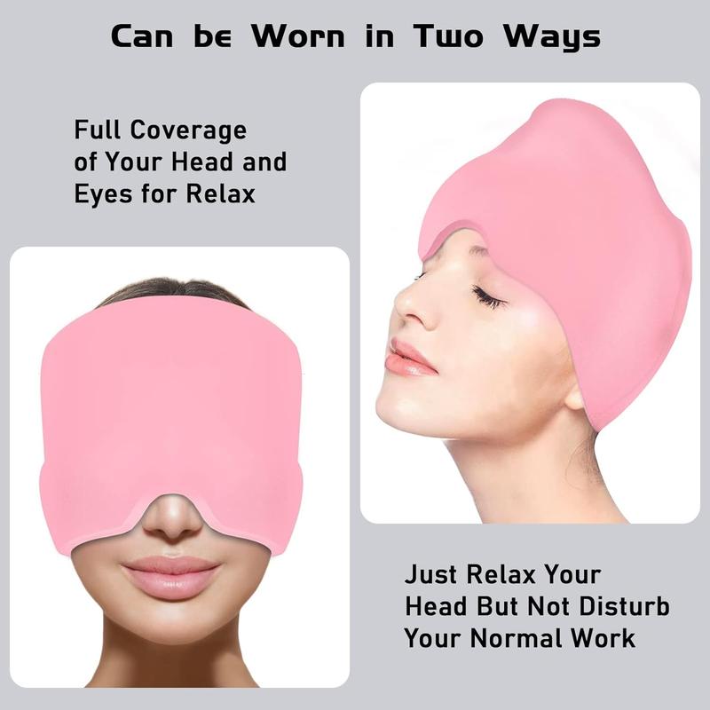 Multifunctional Cold & Hot Compress Face Mask, 1 Count Breathable Face Cover, Face Skin Care Tool for Women & Men