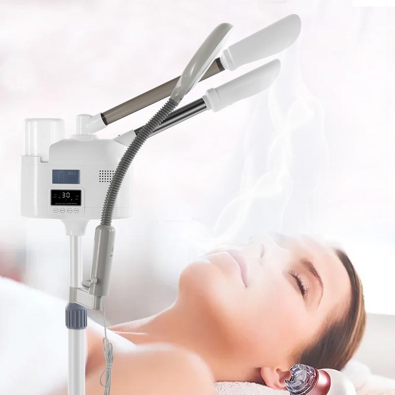 Artist hand Professional 2 in 1 Facial Steamer Upgrade Esthetician Steamer with hot & Cold Nozzle Beauty Salon Spa