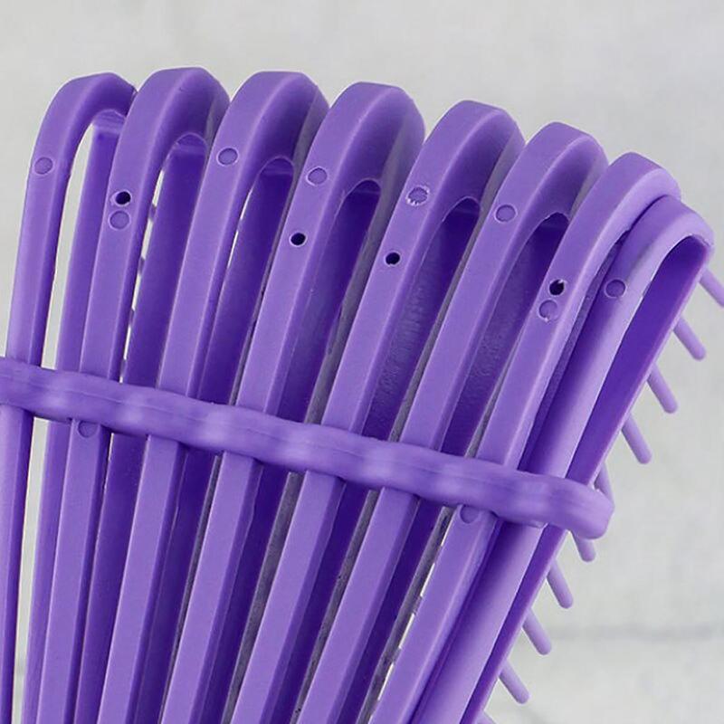 Detangling Brush, Hair Detangling Brush, Curved & Hollow Design Massage Comb, Scalp Massage Tools for Kids & Adults, Christmas Gift