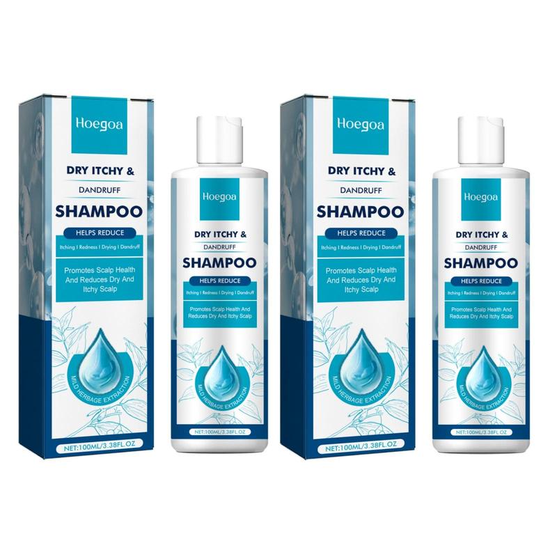 Refreshing Hair Shampoo, 2 Boxes Deep Cleansing & Moisturizing Hair Shampoo, Hair Care & Styling Product for Men & Women