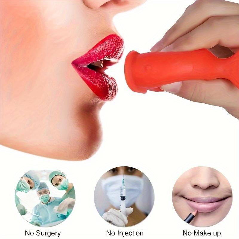 Fish Tail Design Silicone Lip Shaper, Durable Natural Plump Lip Massage Shaper, Silicone Face Trimmer, Facial Exercise Trainer, Face Cosmetic Tool, Silicone Mouth Lips, Body Care Products, Christmas Gift