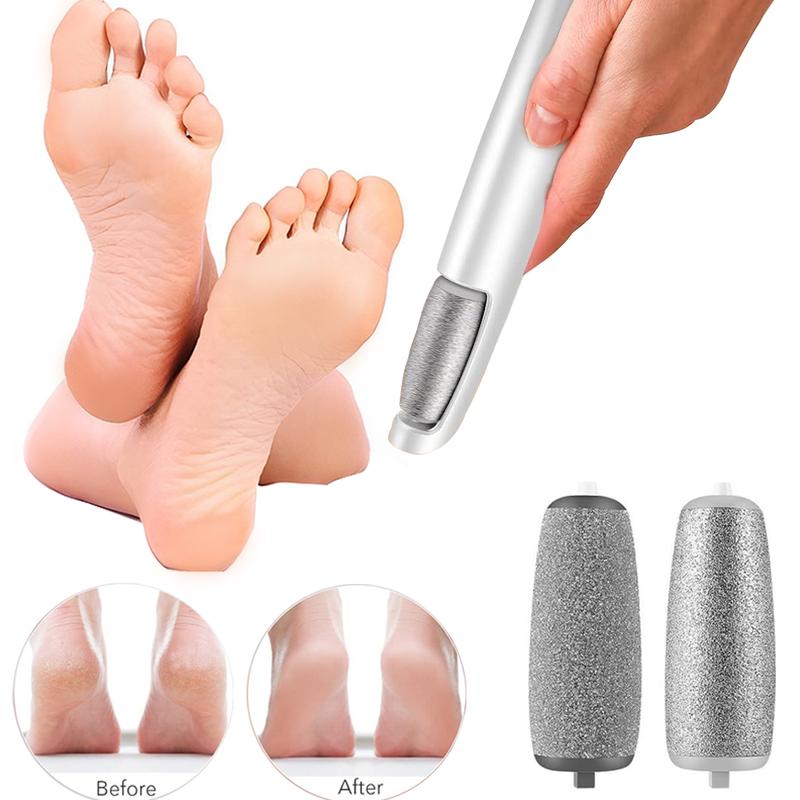 LINKEVAP Summer Electric Foot File, Gentle Adjustable Rotatable Electric  Foot Dead Skin Remover, Callus Remover Tool for Home & Nail Salon Pedicure Care Tool Halloween Gift