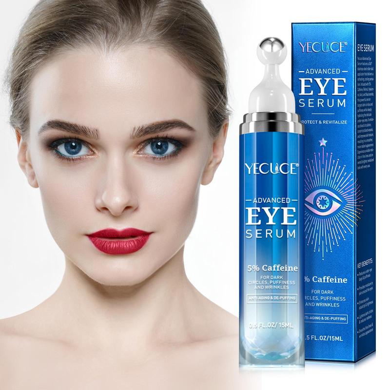 Caffeine Eye Serum, Moisturizing Eye Cream, Eye Care Product for Women & Men, Daily Skincare Product for Eye Skin