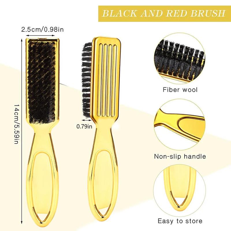 Hair Dressing Massage Comb, Barber Blade Cleaning Brush, Professional Hairdressing Styling Tools for Salon & Barber