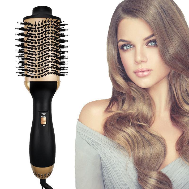 3 In 1 Hair Dryer Brush, Multifunctional Hair Styling Brush, Blow Dryer Hot Air Brush For All Hair Types, Hair Straightener, Blowout Brush, Silk Press