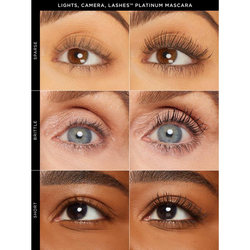 lights, camera, lashes™ platinum mascara