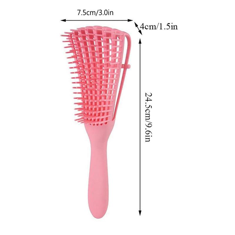 Detangling Hair Brush, Detangle Scalp Massage Wavy Styling Tool, Eight Claw Scalp Massage Comb, Wet & Dry Hair Detailing Comb, Straight and Curl Hair Comb, Christmas, Christmas Gift