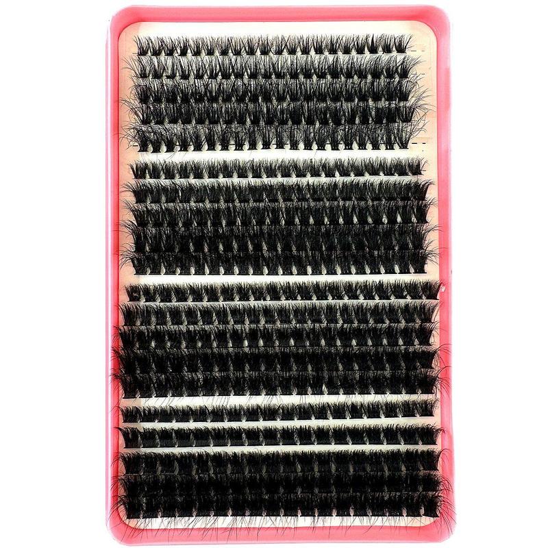 Mixed Length Individual False Eyelashes, 400pcs box Natural Look Eyelash Extensions, Self Grafting Curl Eyelashes, Eye Makeup Enhancement False Eyelashes