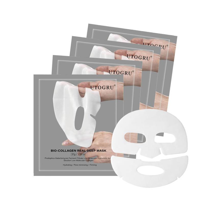 12PCS UTOGRU - Deep Collagen Power Boosting Mask I The Original Overnight Collagen Mask