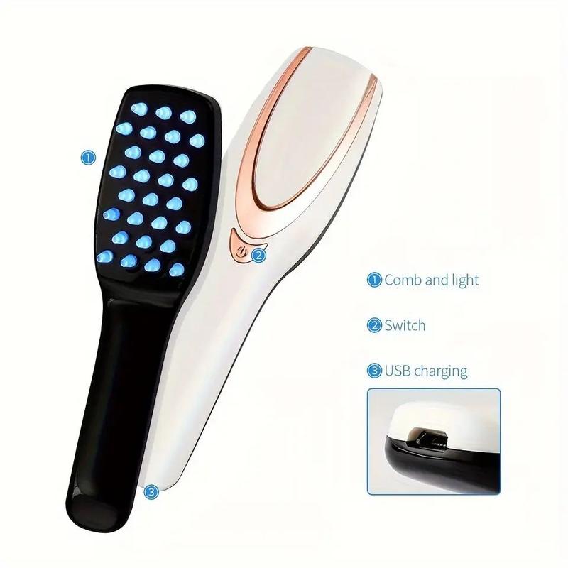 christmas 2024 ornament Electric Head Massage Comb Comfort Head Scalp Massage Tool, All season essential Body Care Scalp Care Massage Brush.