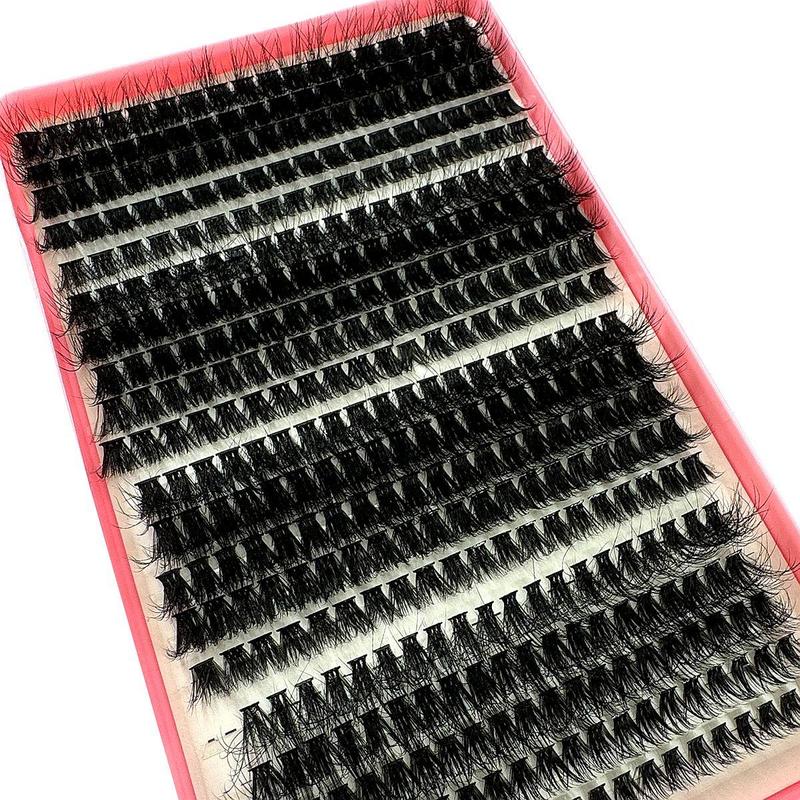 Mixed Length Individual False Eyelashes, 400pcs box Natural Look Eyelash Extensions, Self Grafting Curl Eyelashes, Eye Makeup Enhancement False Eyelashes