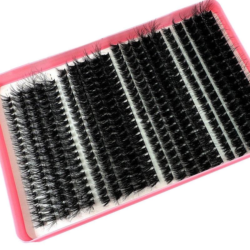 Mixed Length Individual False Eyelashes, 400pcs box Natural Look Eyelash Extensions, Self Grafting Curl Eyelashes, Eye Makeup Enhancement False Eyelashes