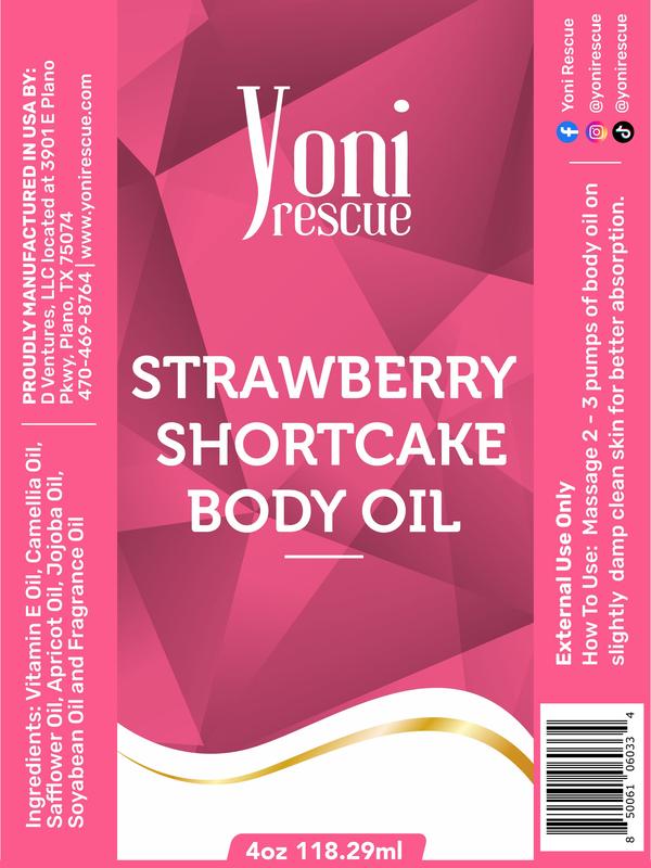 Strawberry Shortcake Body Oil