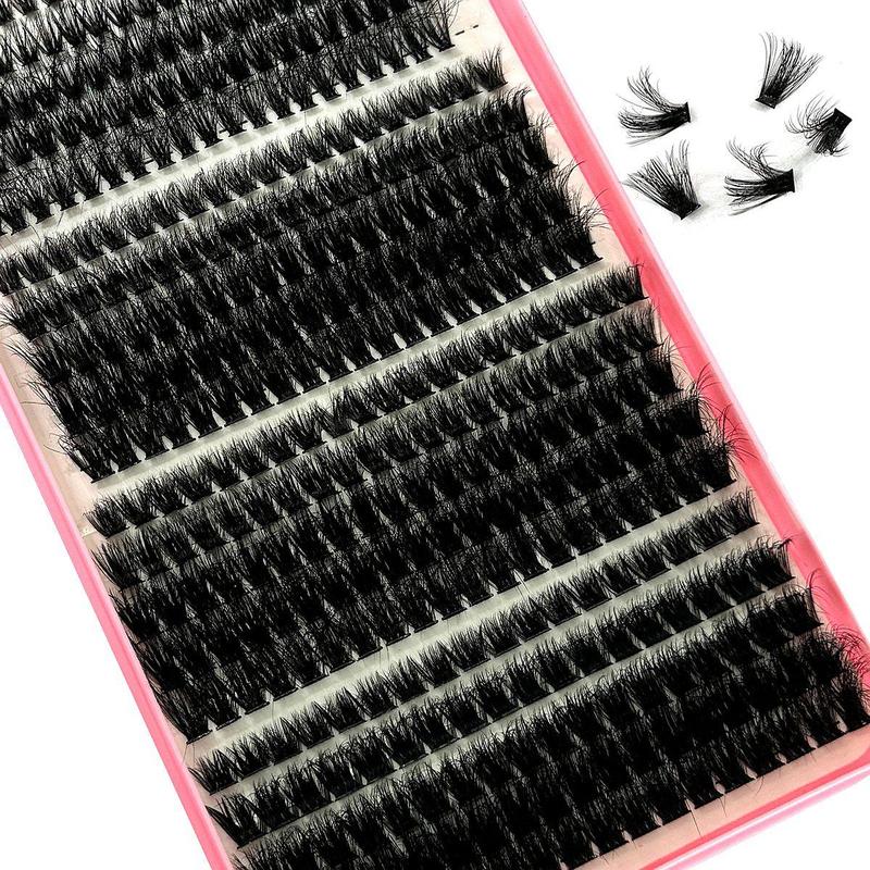 Mixed Length Individual False Eyelashes, 400pcs box Natural Look Eyelash Extensions, Self Grafting Curl Eyelashes, Eye Makeup Enhancement False Eyelashes