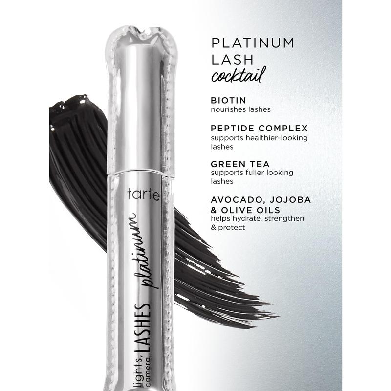 lights, camera, lashes™ platinum mascara