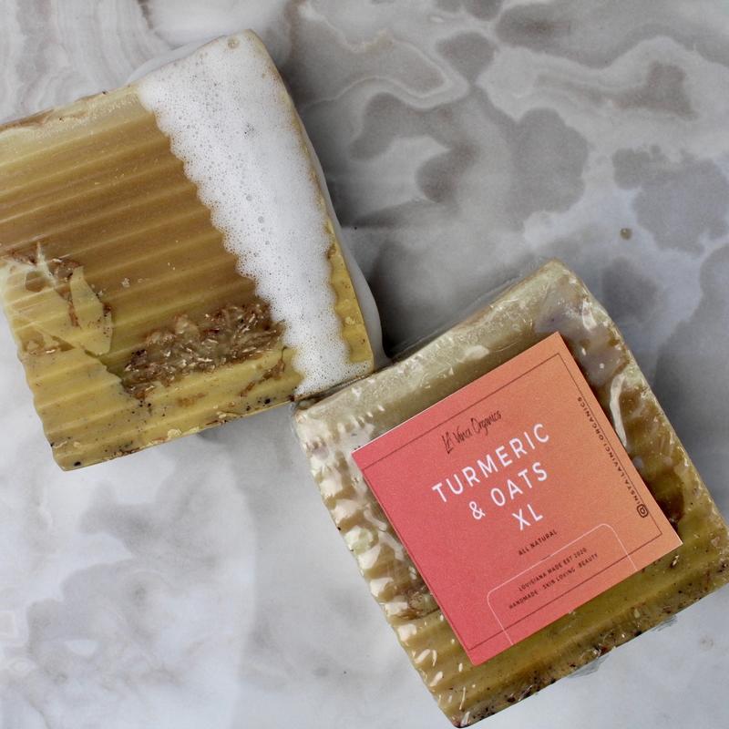 Turmeric Honey & Lemon Brightening Organic Soap Bar