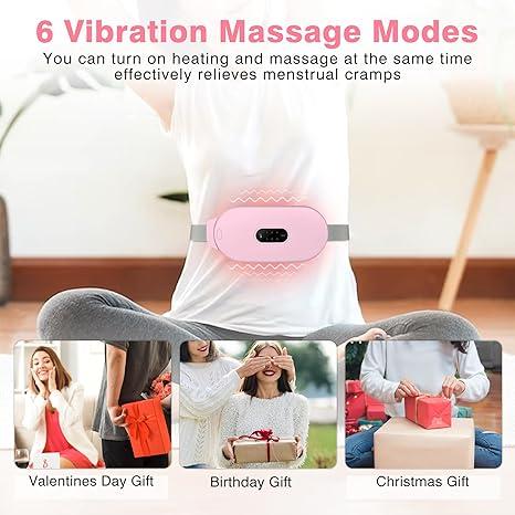 Menstrual heating pad cycle heating pad for cramps period cramps simulator hot massage heating pad wonderful gift for ladies and girls