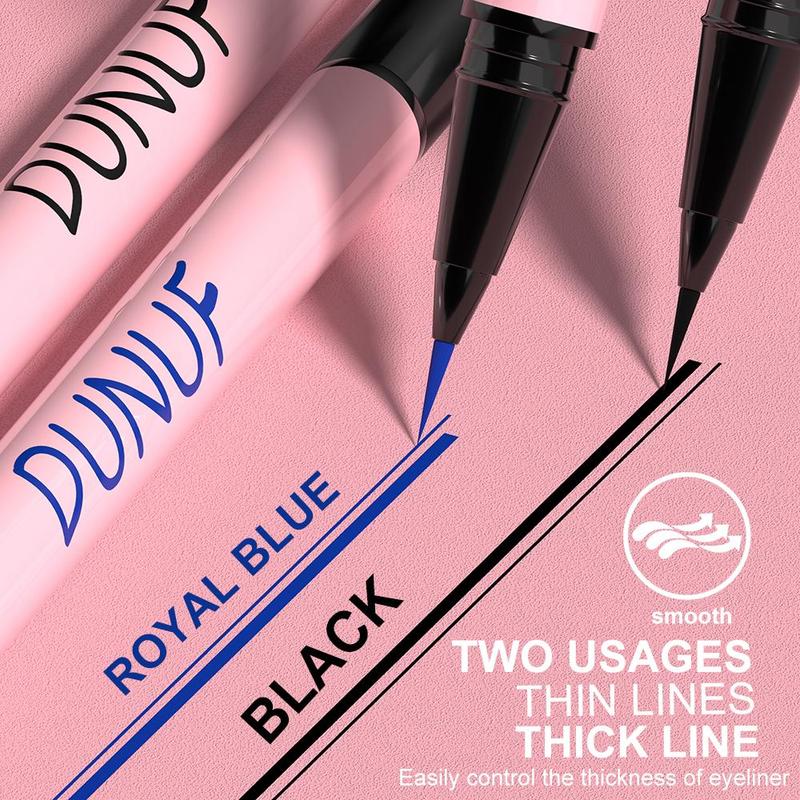 2 in 1 Long Lasting Eyeliner & Eyebrow Pencil, Waterproof Multifunctional Pen, Easy To Apply for Beginners, Eye Makeup Tool for Women