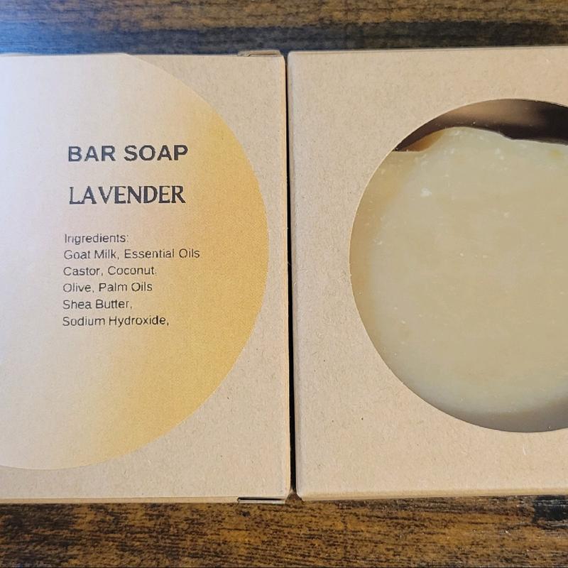 Lavender goat milk soap