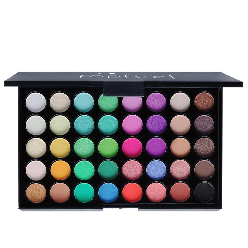 All-in-One Eye Makeup Set, 40 Color Eyeshadow Palette & Eyeliner & Mascara & Eyeshadow & Makeup Brush Set, Professional Eye Makeup Products for Women