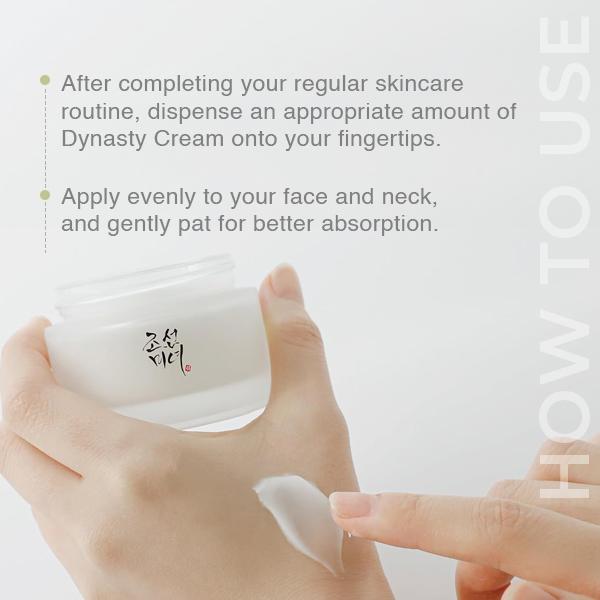 [Beauty of Joseon] Dynasty Cream Beauty Moisturizer Skincare 50ml moisturizing korean skin