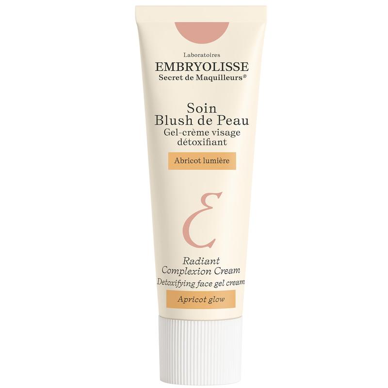 Embryolisse Radiant Complexion Cream. Hybrid Makeup & Face Moisturizer with Hyaluronic Acid & Shea Butter. Illuminating Care for Glowing Skin - Peach Shade, 1.01 Fl.Oz.