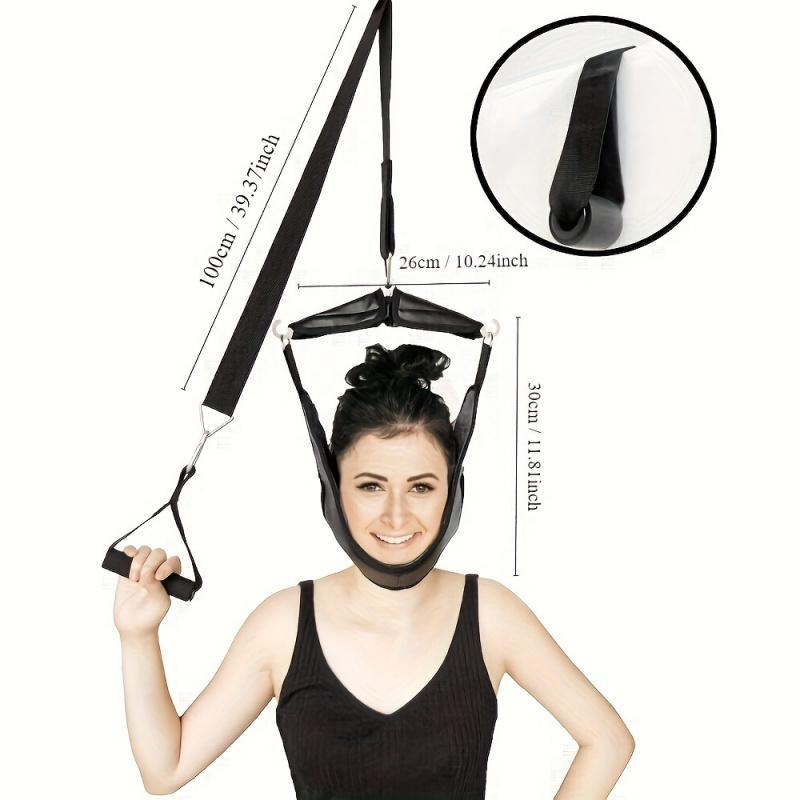 Neck Traction Tool Set, 1 Set Neck Stretching Tool, Neck Muscle Relaxation Accessories, Fitness Accessories for Women & Men