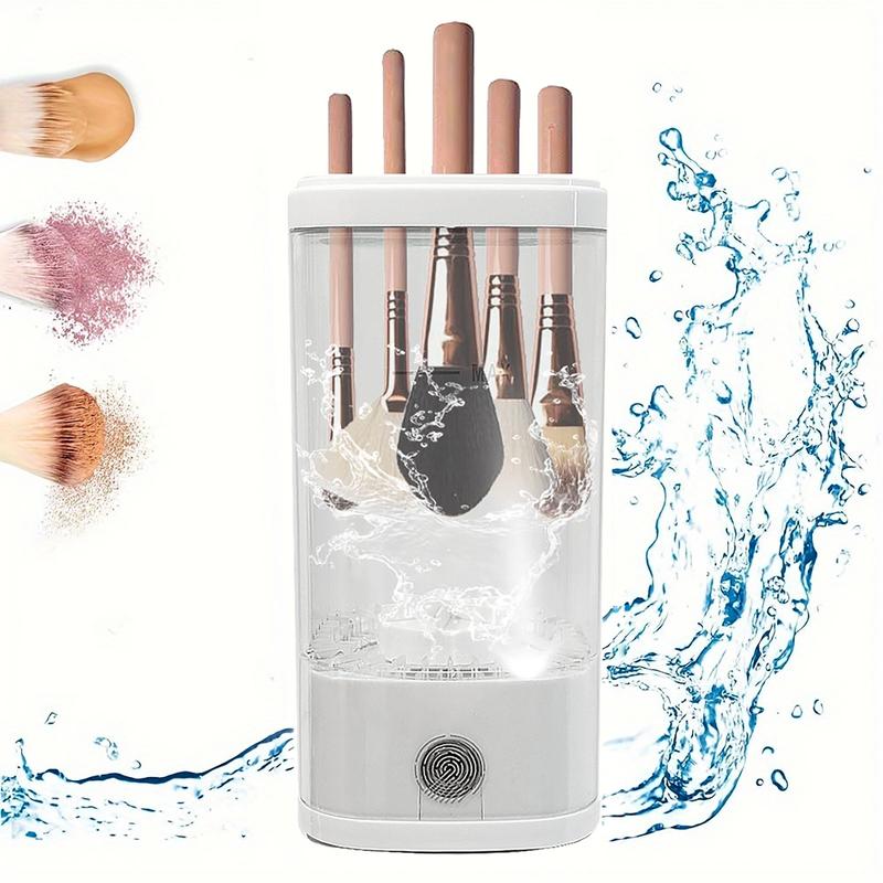 Electric Makeup Brush Cleaning Machine, USB Rechargeable Makeup Brush Cleaner, Multifunctional Makeup Tool for Women & Girls