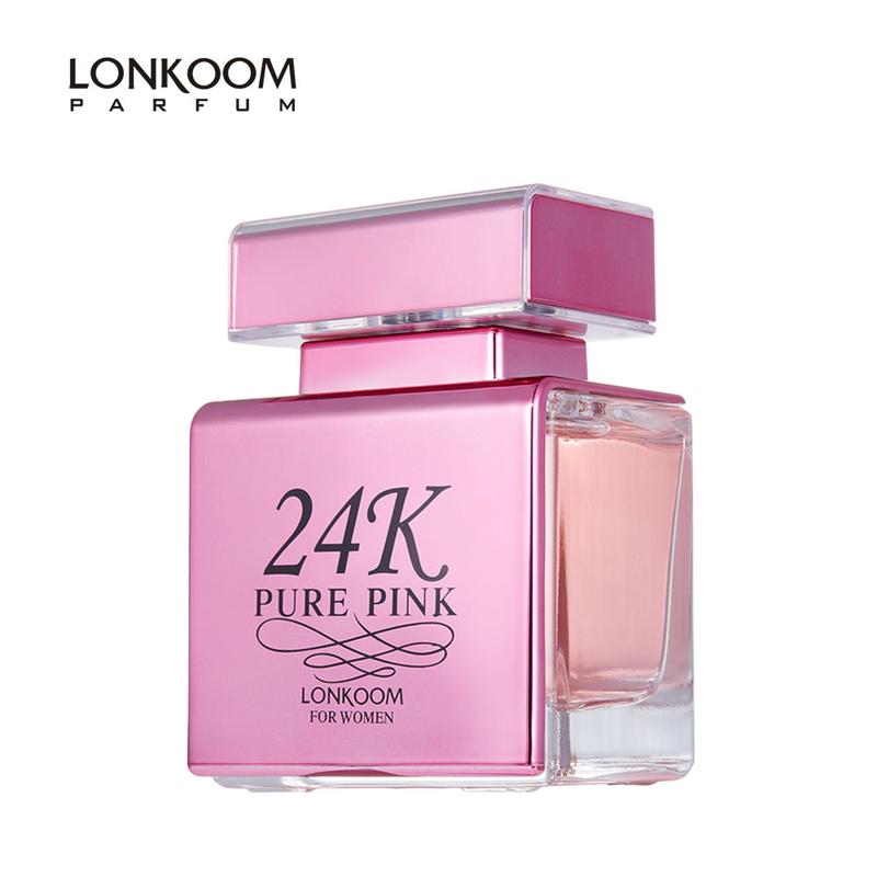 24k gold pink EDP 100ml perfume Sweet Vanilla Sweet Fruity Perfume Long Lasting 4-6 hours Perfume for Women & Men Sweet Fruity Original Authentic