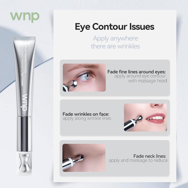 WNP Wrinkle Eraser Multi-Peptide Firming Electronic Massaging Eye Cream