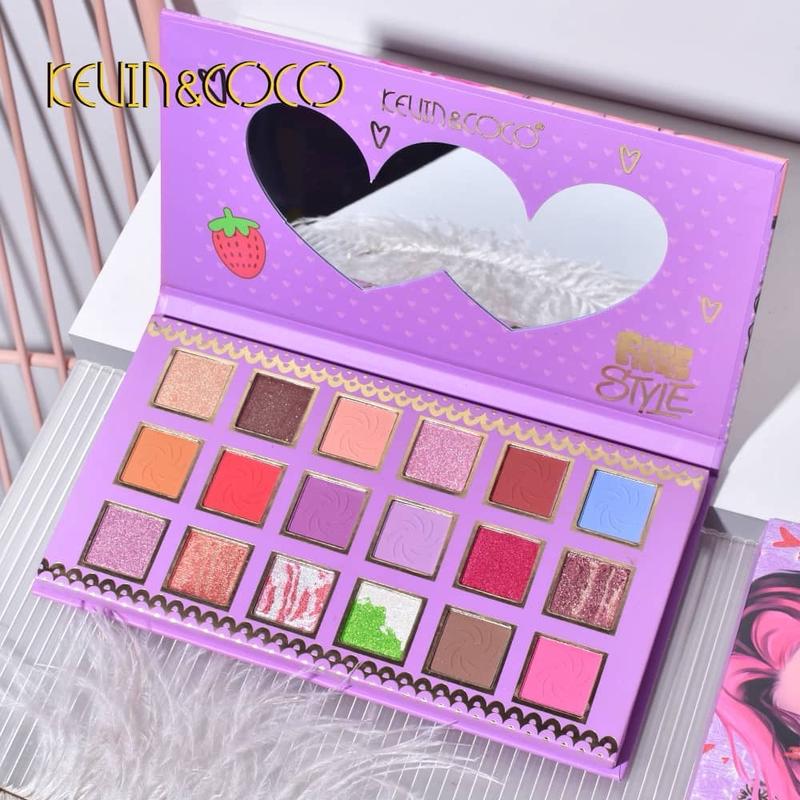 Kevin & Coco 4 Eyeshadow Palettes Collection - Makeup Cosmetic eyeshadow makeup