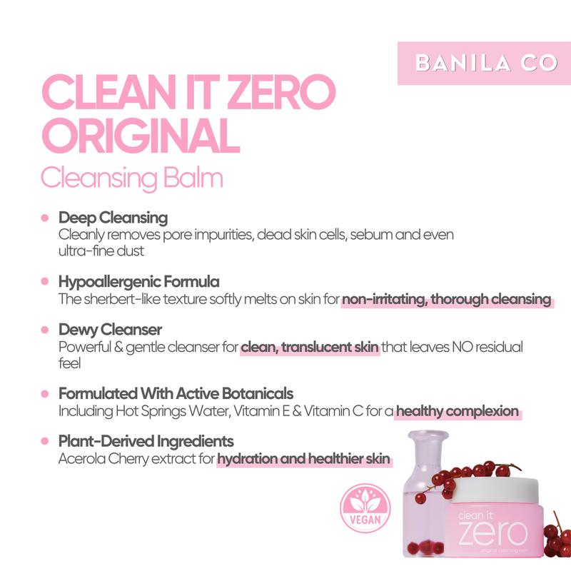 Clean It Zero Cleansing Balm Original | Perfect For All Skin Types