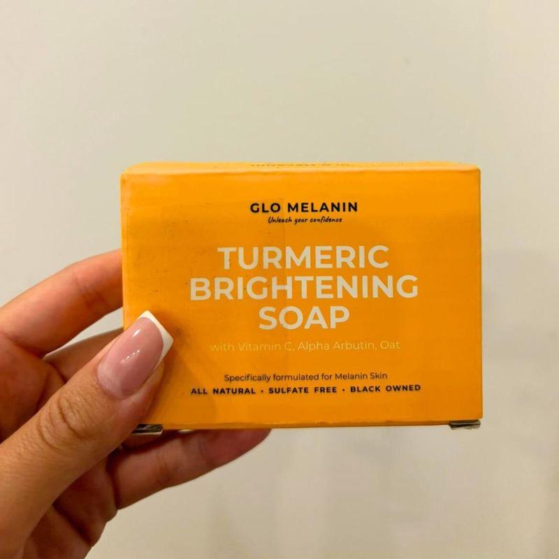 Turmeric Brightening Soap (with Vitamin C, Alpha Arbutin, Oat) soap