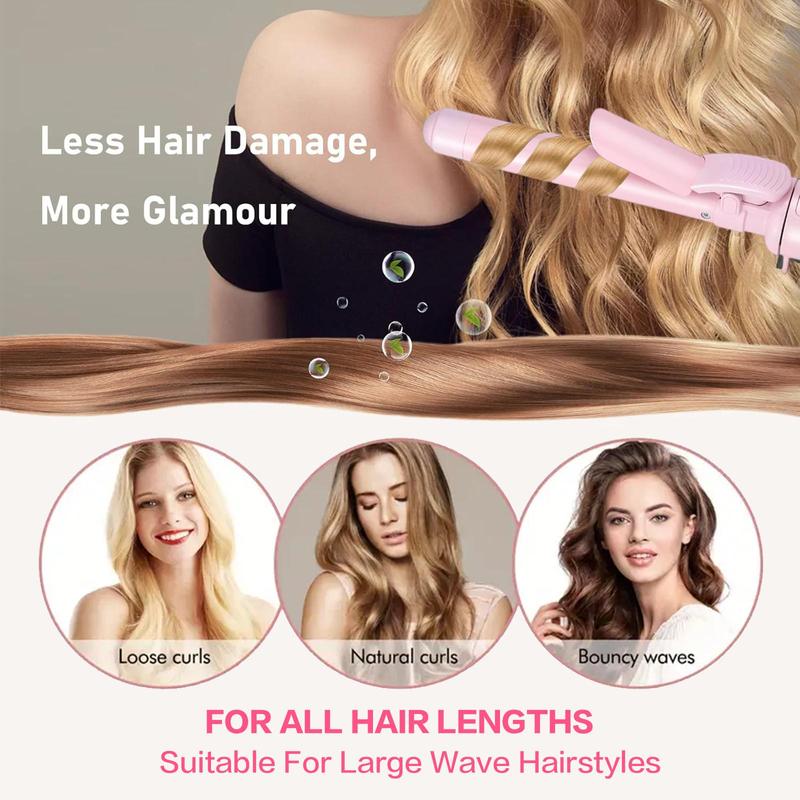 25mm Automatic Rotating Hair Curler, 1 Box Electric Hair Curler with LED Display, Hair Styling Tool for Home & Salon Use, Christmas Gift, Stocking Fillers, Winter & New Year Gift, Winter Essentials