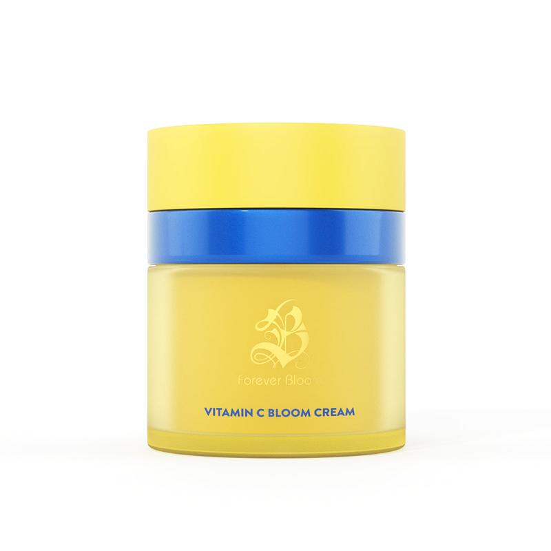 Vitamin C Bloom Cream - Luxury Moisturizer for Brightening and Skin Repair Gentle Skincare