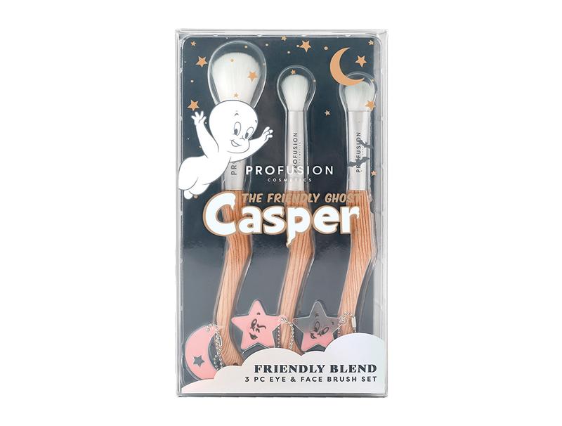 Casper the Friendly Ghost |  Friendly Blend 3 PC Eye & Face Brush Set