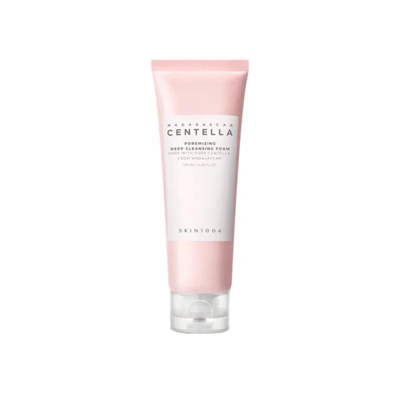 Skin 1004 -Madagascar Centella Pore Deep Cleansing Foam with Himalayan Salt 4.4oz Cleanser Facial Skincare Facial Cleansing Exfoliant Gentle Smoother