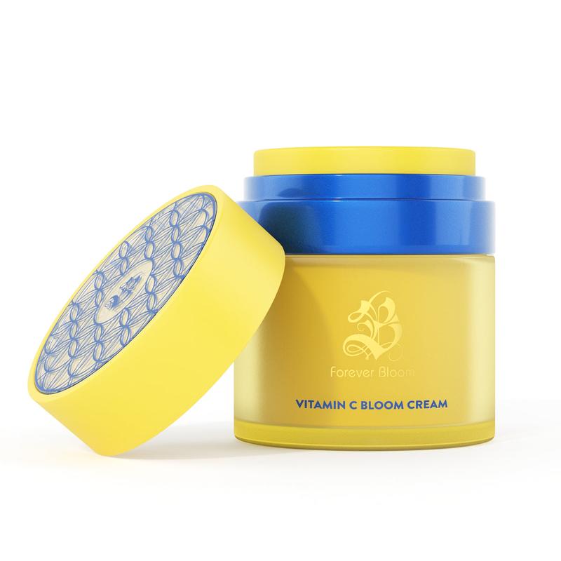 Vitamin C Bloom Cream - Luxury Moisturizer for Brightening and Skin Repair Gentle Skincare